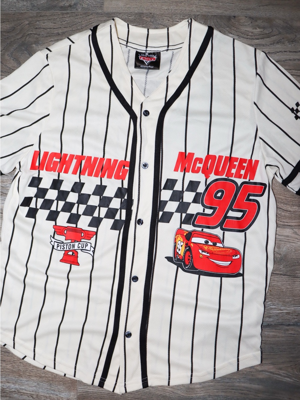 Lightning McQueen 95 Jersey White/Red